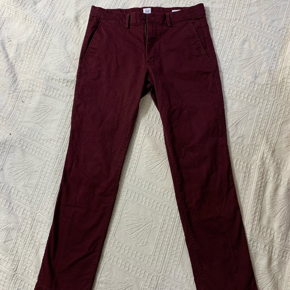 GAP men’s 32x32 Red/wine